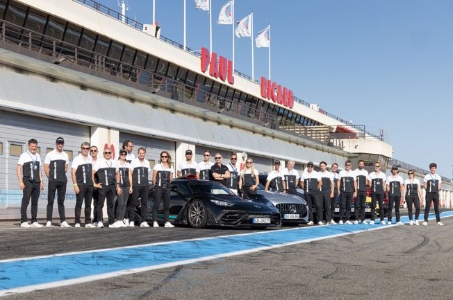 L'équipe RXS sur le circuit Paul Ricard